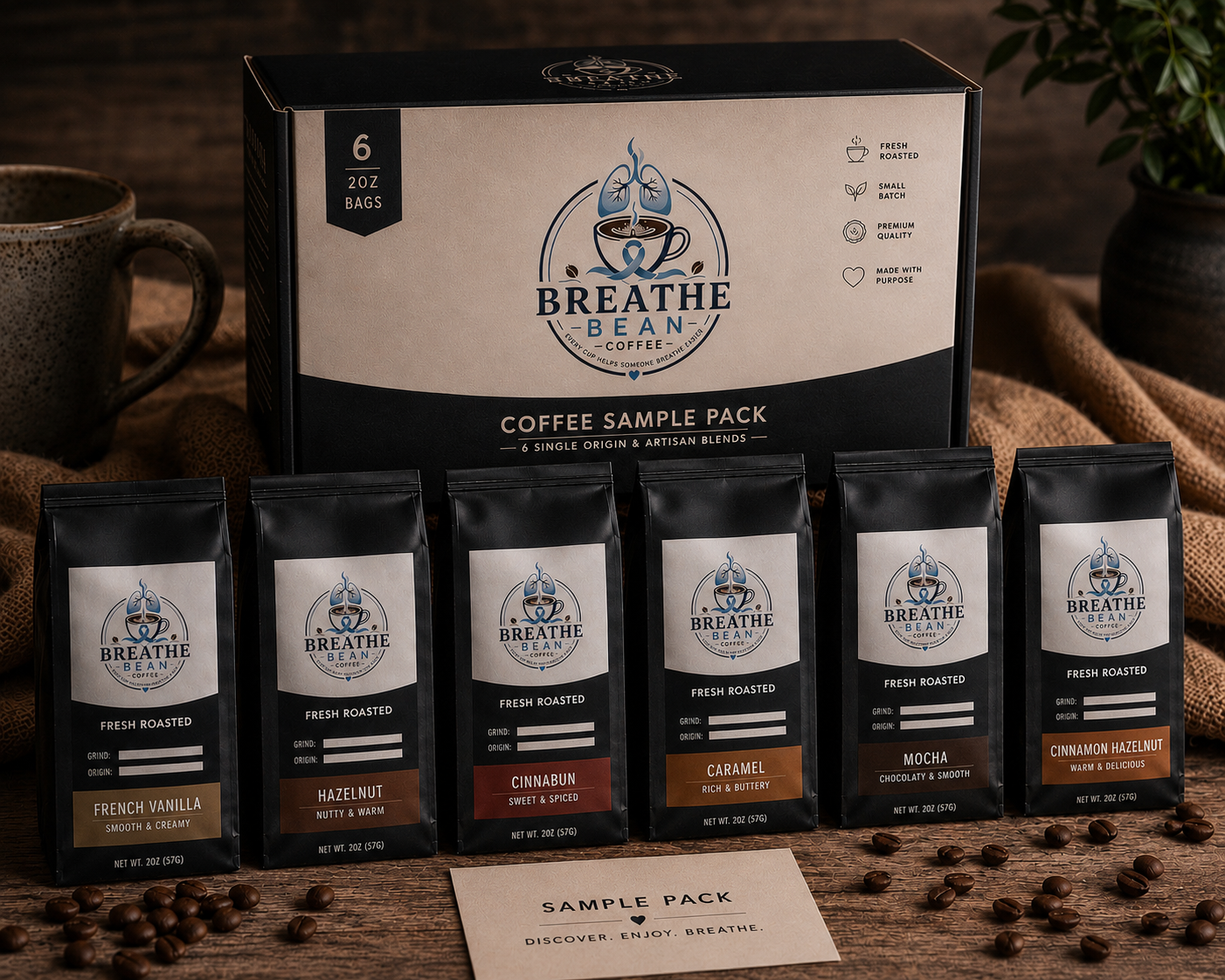 Flavored Coffees Sample Pack